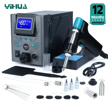 Desoldering Station 110W Electric Soldering Tin Suction Sucker Gun THT PTH Remover PCB Welding Tool YIHUA 948D-I 1