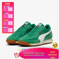 PUMA Easy Rider Chaussures décontractées unisexes tendance à semelles épaisses et rembourrées Vert 399028-03 1