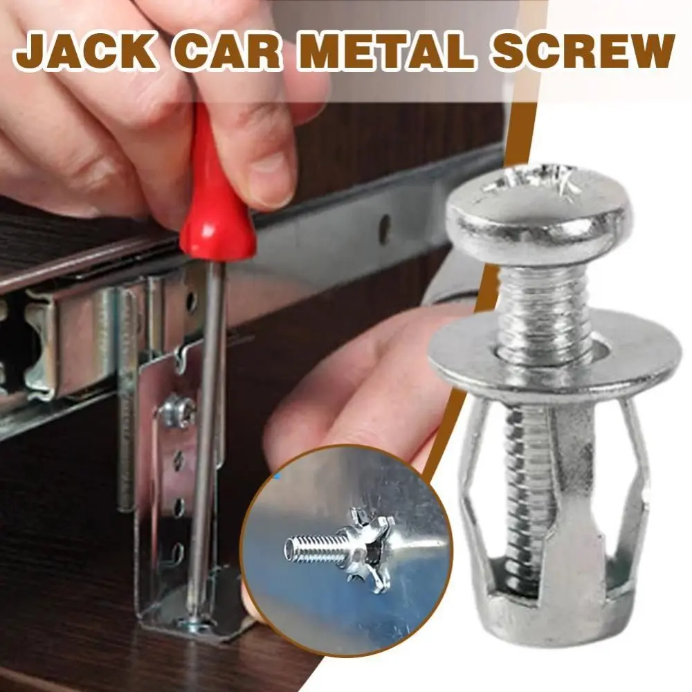 M4 M5 M6 M8 Durable Petal Rivets Base Clamp Lock Nut Car License Plate Bolt Jack Expansion Nuts For Automobile Motor Vehicle