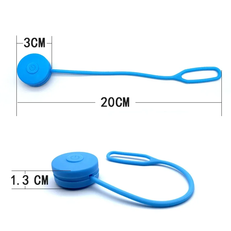 Outdoor Backpack Lights Silicone LED Night Running Warning Light Camping Wind Rope Light Travel Equipment led string lights camping light mini led light survival signal light solar powered lamp mini led night light inspection lamp camping string lights