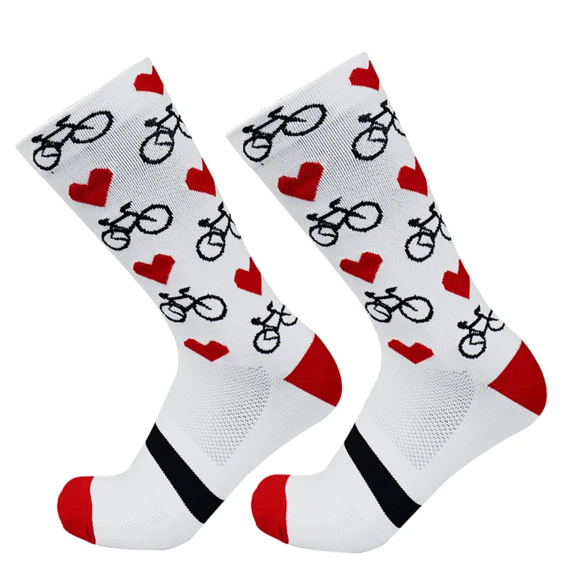 Professional Competition Compression Cycling Socks Men Women Road Bicycle Outdoor Racing Bike Sport Running Socks cycling socks compression socks