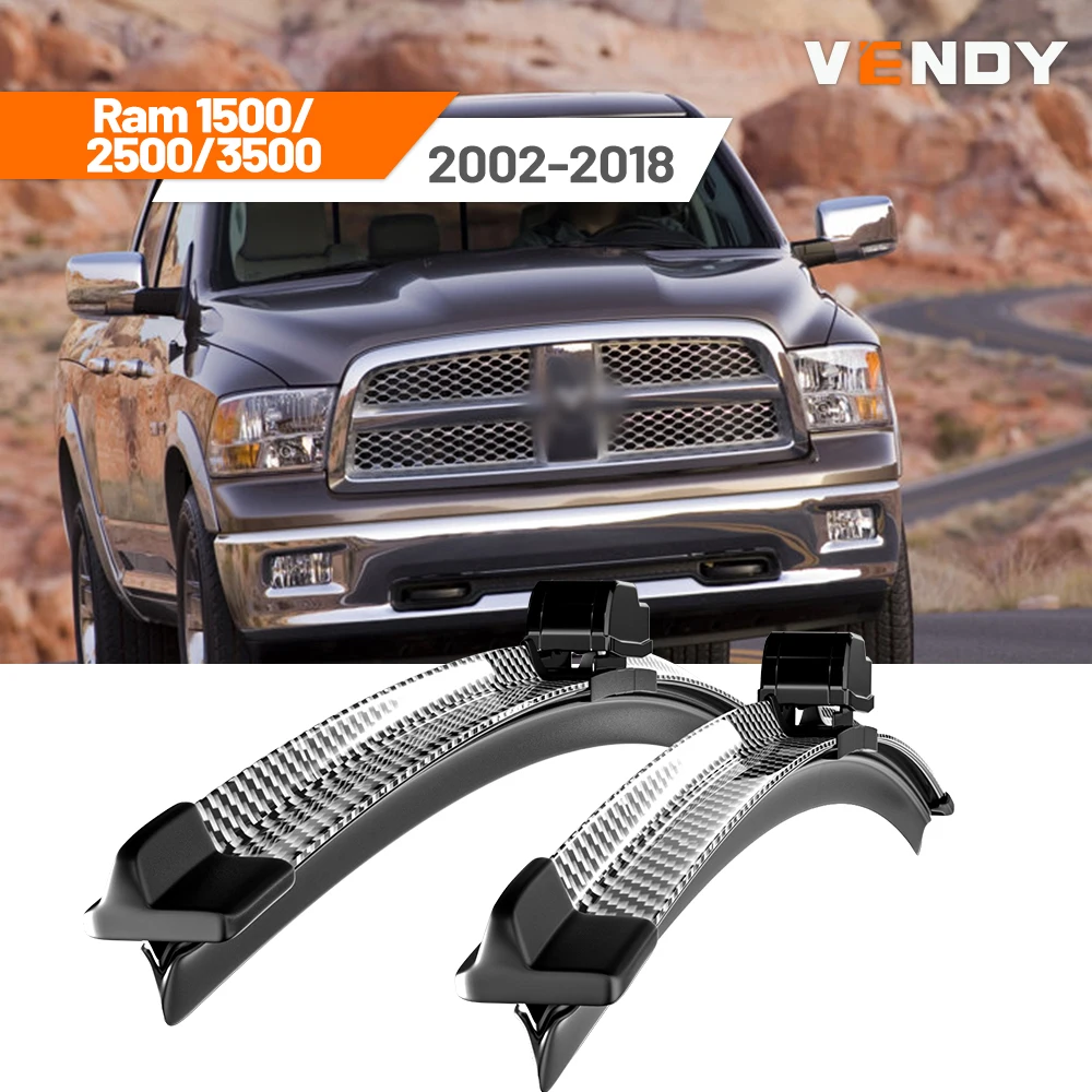 Für Dodge Ram Stück Frontscheibenwischerblätter Scheibenwischer
