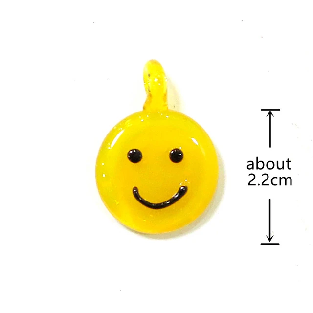 Mini Smiley Face Charm