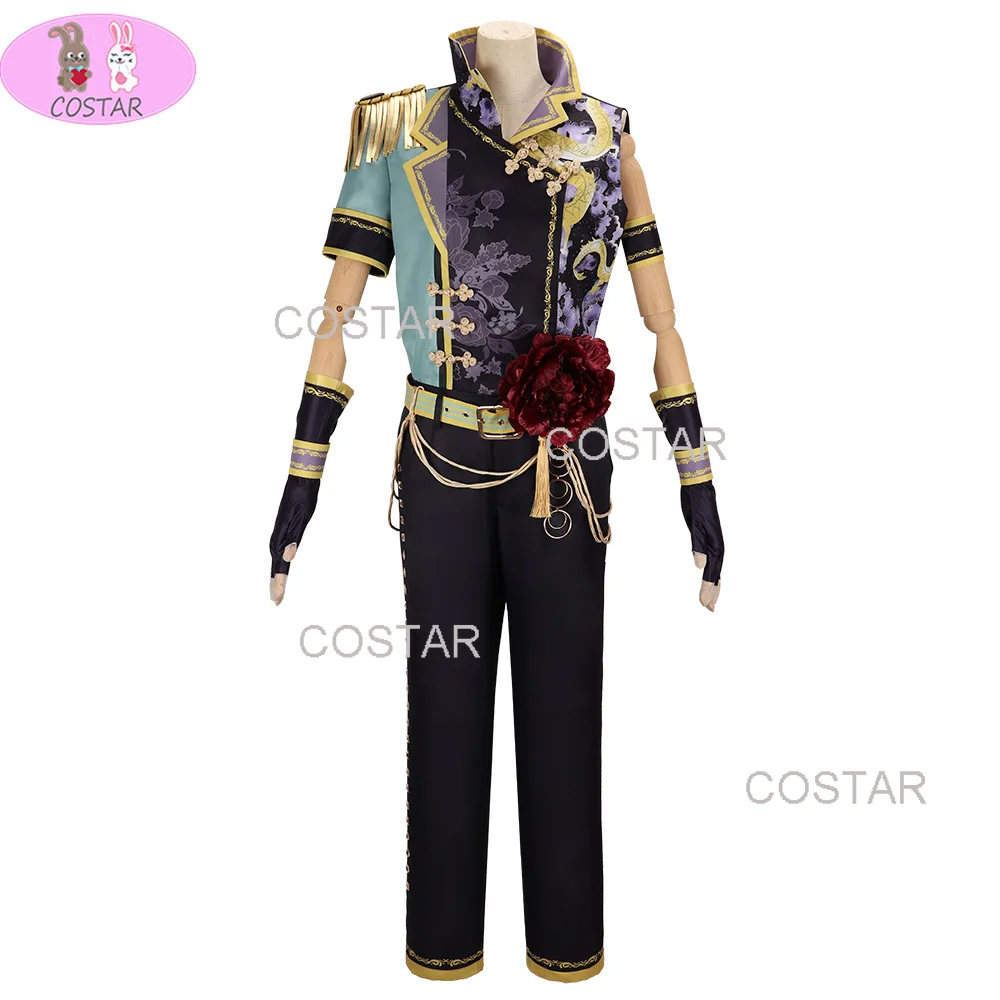 

COSTAR [Customized]Game IDOLiSH7 Zool Inumaru Toma Cosplay Costume Halloween Outfits Women Men Black White Paired Suit
