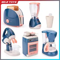 Pretend Play Kitchen Kit Toys Children's Simulation Home Appliances Pretend House Play Juicer Mixer Electric Appliances Kids Toy 1