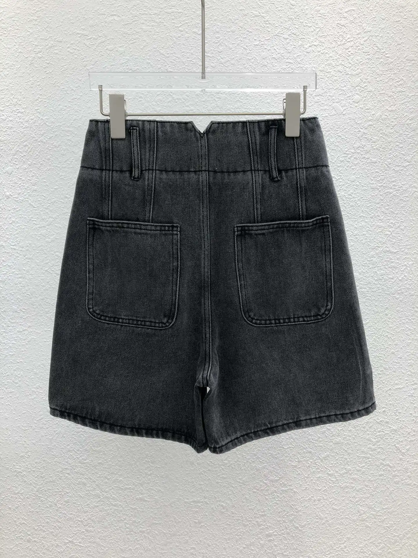 Spring/Summer New High Waist Double Button Denim Shorts basketball shorts Shorts