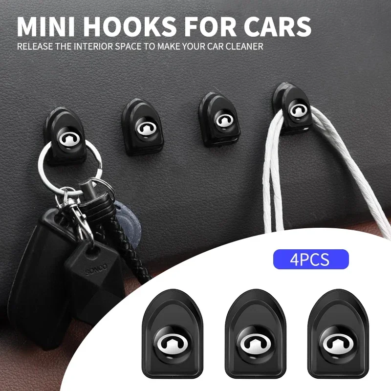 Mini Car Paste Hook Mask Holder Simple Dashboard Hanging Strong Ganci Adesivi Per Great Wall C30 Ev M5 H6 W7 Hover M4 H5 Wingle