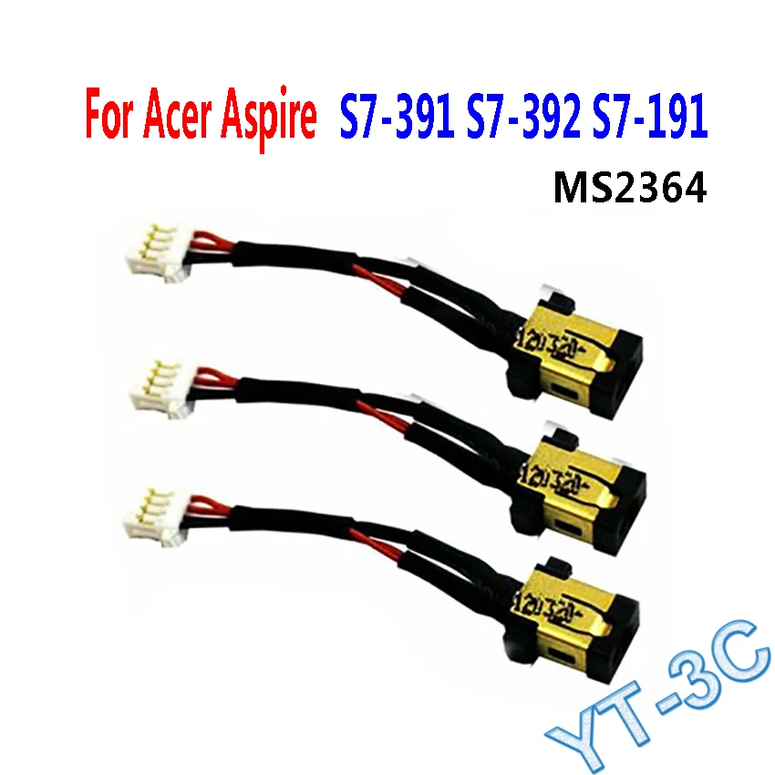 

1-10Pcs New DC Power Cable Jack Charging Connector DC-IN Cable For Acer Aspire S7 S7-191 S7-391 S7-392 MS2364