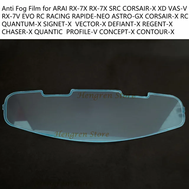 Pinlock Ready Visor For Arai RX-7V, RX-7X, Chaser-X, QV-Pro, Signet-X & Quantum-X Helmets