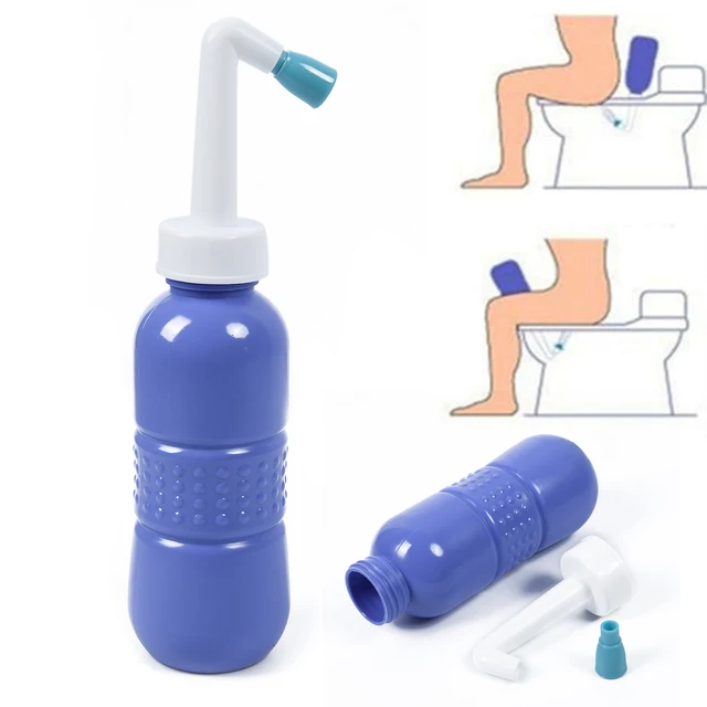 portable bidet Travel Hand Held Bidet Sprayer Personal Cleaner Hygiene Bottle Spray Washing Travel EVA Portable Bottle 6