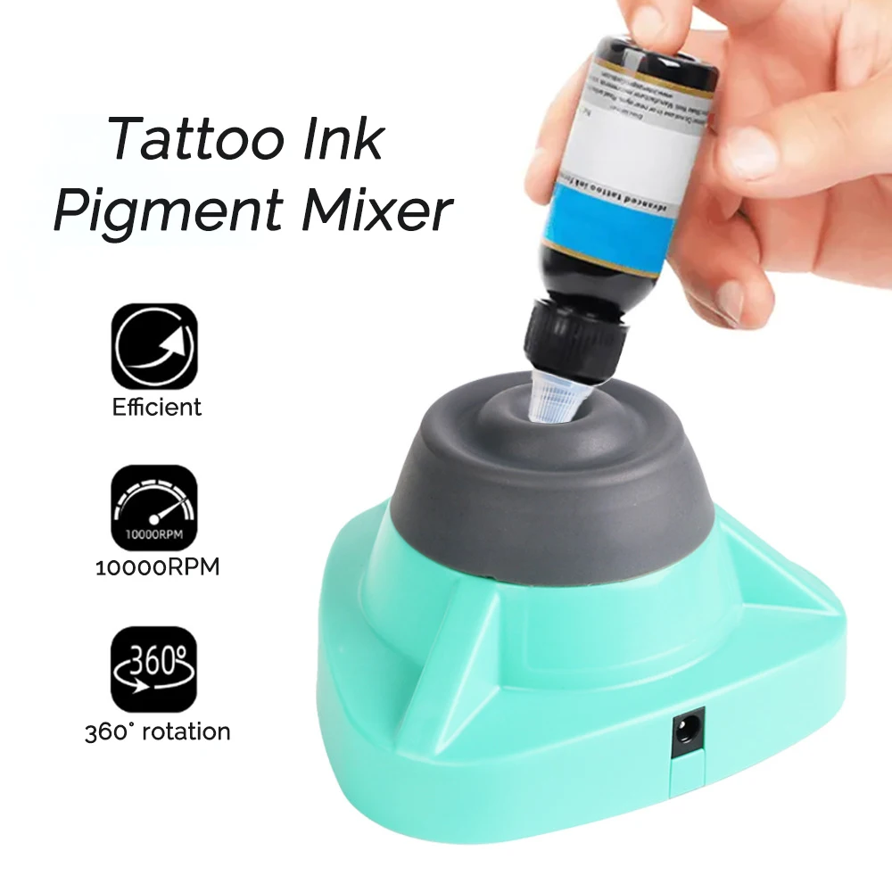 10000RPM High Frequency Vibration Vortex Mixer Liquid Anti-Caking Shaking Mixer Nail Polish Pigment Airbrush Paint Ink Shaker