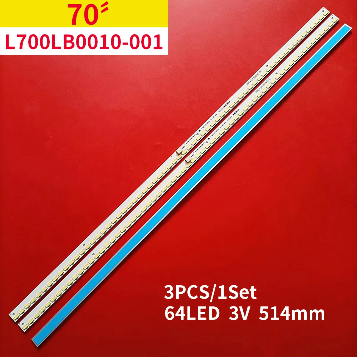 Новая лента для подсветки телефона, 3 шт., для LeTV Max 70 L700LB0010 GK0387 01CVB058A003 JE695D3GW80T LK695D3LA18 FOXCONN светодиодный