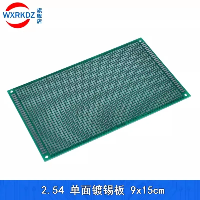 단면 구리 프로토 타입 9x15CM PCB DIY 2.54mm 범용 인쇄 회로 기판 9*15cm 브레드 보드 플레이트 90*150mm