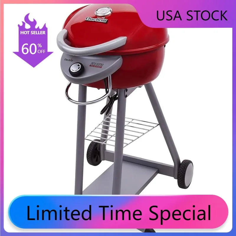 

Red – 20602109 Char-Broil Patio Bistro TRU-Infrared Electric Grill