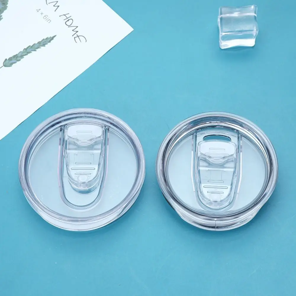 Sealing Bottle Cover 20Oz/30Oz Clear Splash Spill Proof Plain Plastic Replacement Lid for Yeti Tumbler Cup Multicolor Themos Cup