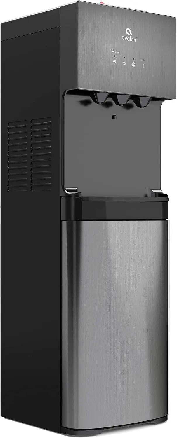 A5 Self Cleaning  Water Cooler Dispenser, UL, NSF certified Filters, Black Stainless Steel, full size 3
