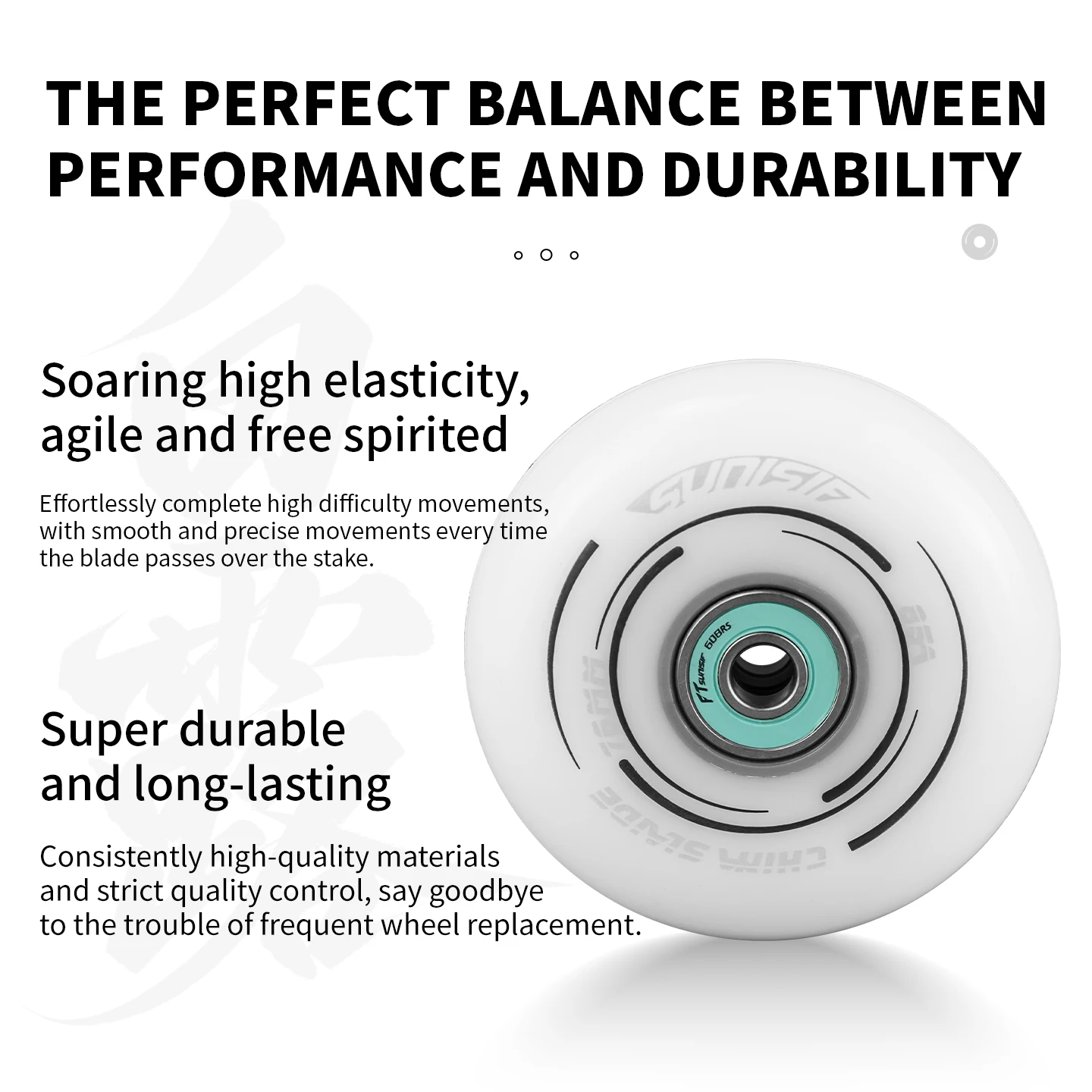 72mm 76mm 80mm] roda de skate inline tianbo origi... - Vicedeal