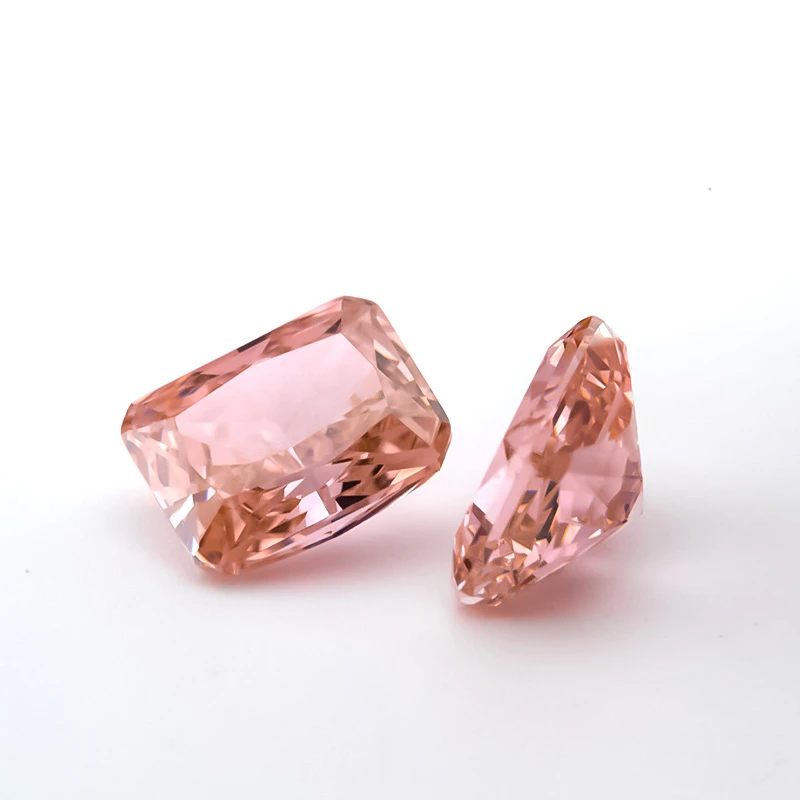 

Size 6x8mm~8x10mm 17#Color Octangle Radiant Crushed Ice Cut CZ Stone 5A Zircon Loose Cubic Zirconia Synthetic Gemstone