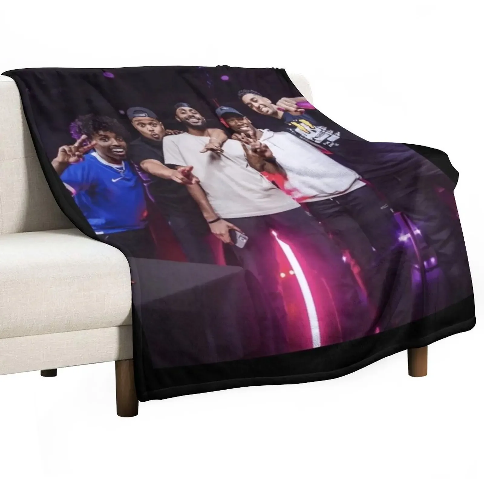 

New beta squad Throw Blanket Furrys Beautifuls Winter beds Blankets