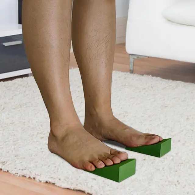 Lightweight And Portable Non-slip Stretch Slant Boards Squat Ramp Yoga Wedge Blocks Lightweight Squat Wedge Wrist Lower Back 3