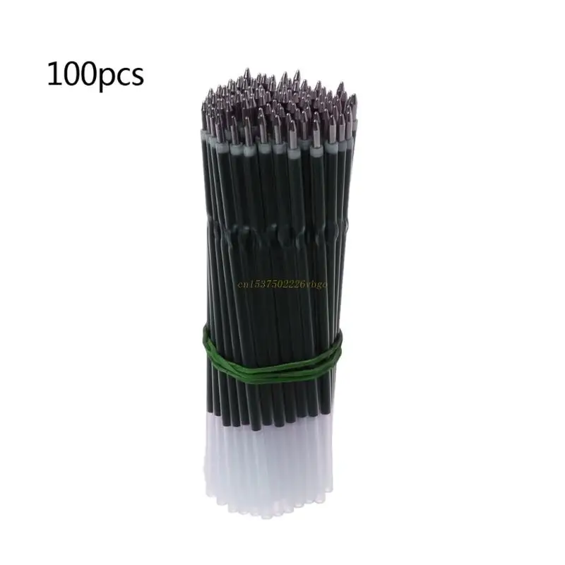 Ballpoint Pen Refills 0.7mm for Retractable Pens Office School Supplies 100 pack