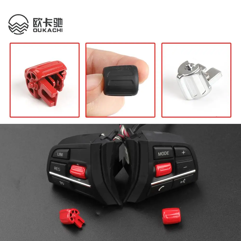 자동차 다기능 스티어링 휠 크루즈 컨트롤 단추 스위치, BMW 1 3 4 5 6 7 시리즈 F10 F11 F20 F30 F34 F36 F07 F01 F02