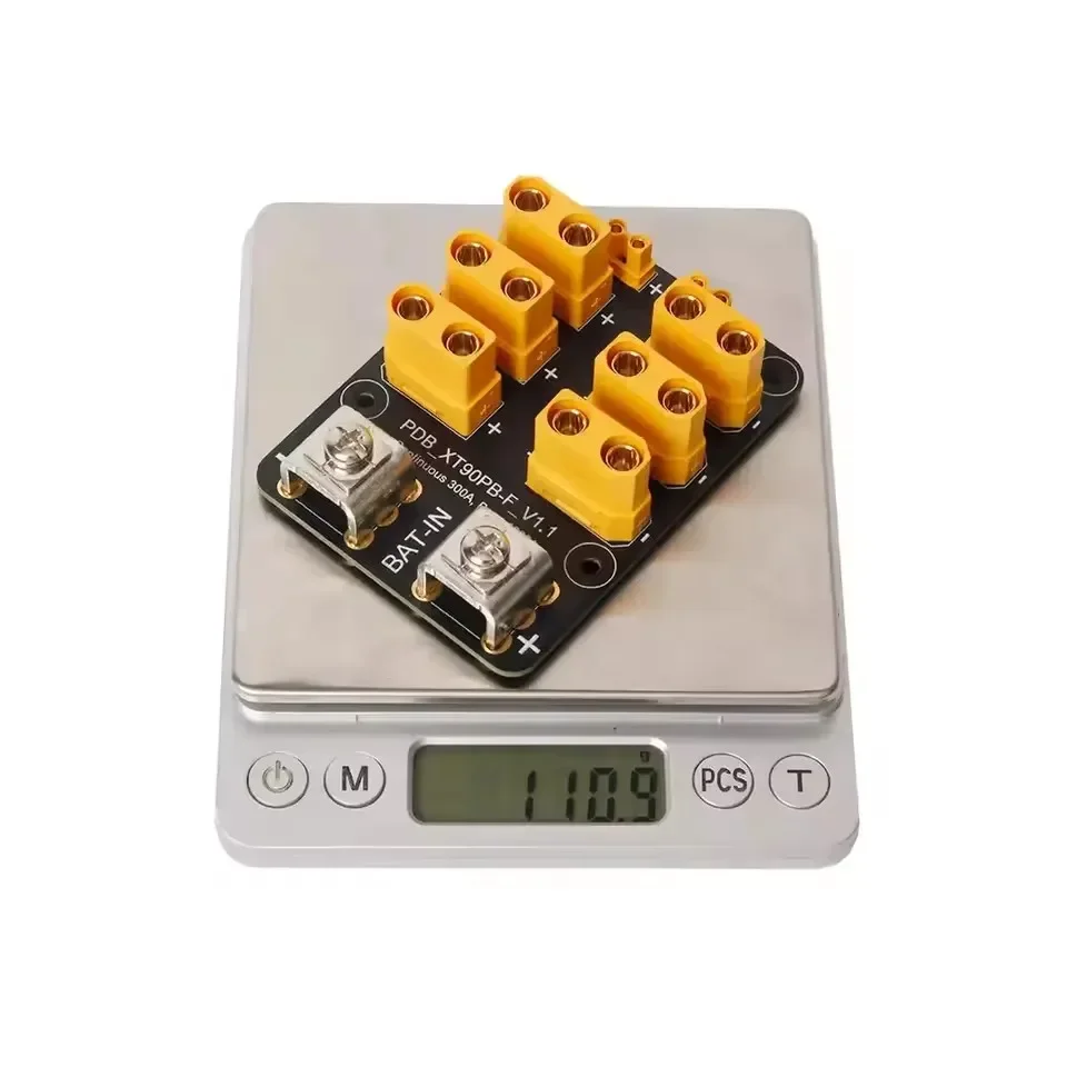 HolyBro 300A Power Distribution Module PDB Top Side Entry for FPV Drone Quadcopter ESC Battery thumbnail 6