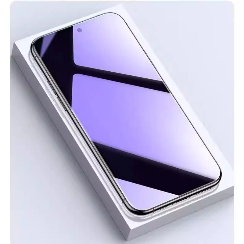 Anti-Spy Matte Frosted Tempered Glass Screen Protector with Blue Light Filter