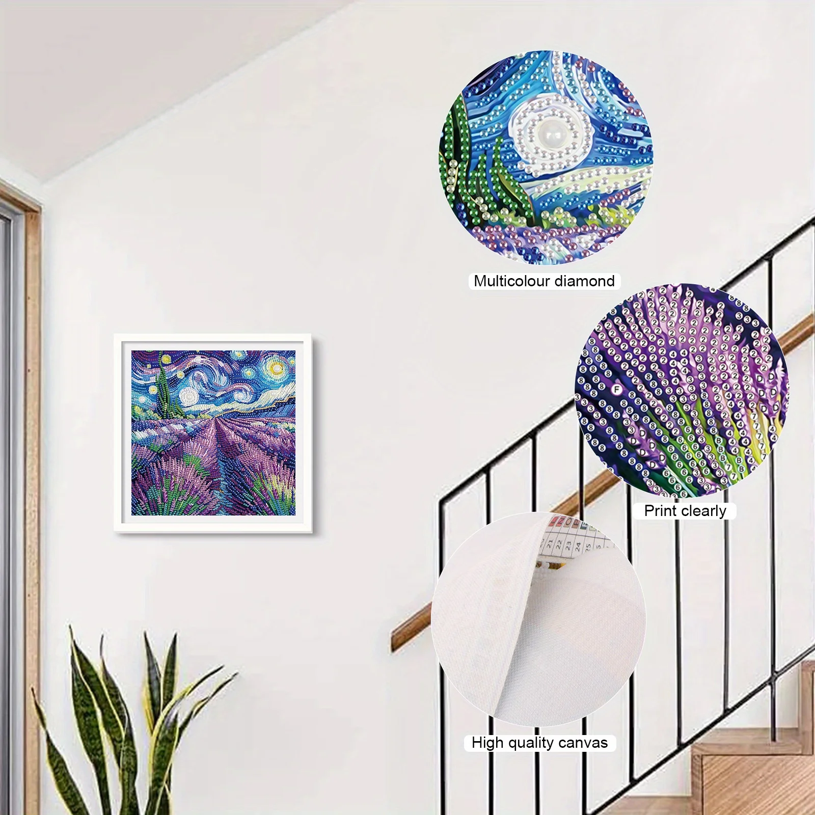 DIY Diamond Art Painting Kit For Home Wall