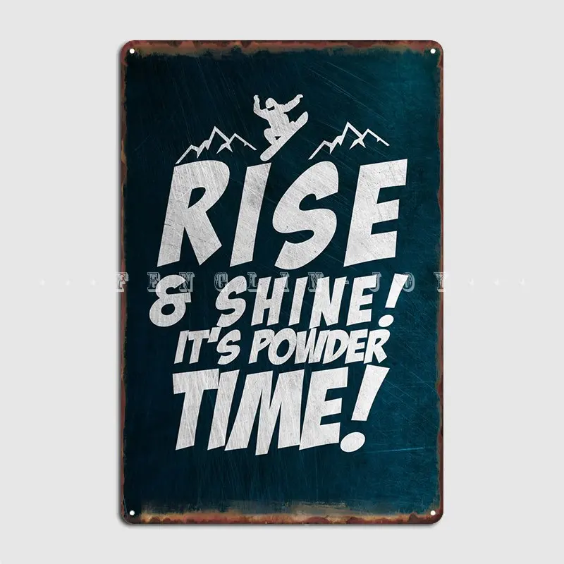 

Это порошковое время, металлический Плакат на заказ, таблички для кинотеатра, настенные плакаты