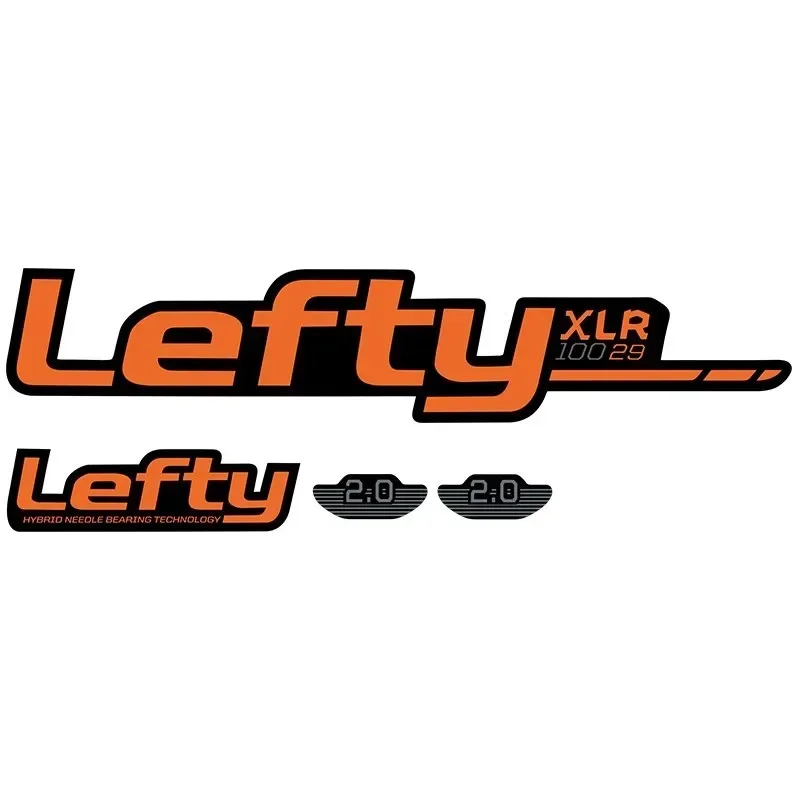 데칼 2023 최신 프론트 포크 DIY 0.14mm Lefty Xlr 100-29 산악 자전거 포크 스티커 Costumized MTB Speed ??Down Mountain
