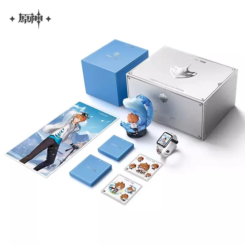 

[Limited Genuine] In Stock Hot Game Genshin Impact Tartaglia Anime Bluetooth Watches Cosplay Accessories Characters Figures