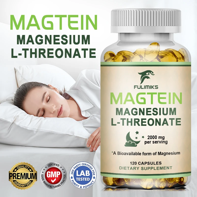 MagnesiumLThreonateCapsulesMagteinBioavailableFormforSleepand