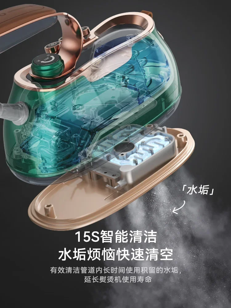 220V Small Size Steam Iron Handheld Garment Steamer for Dorm Room 4