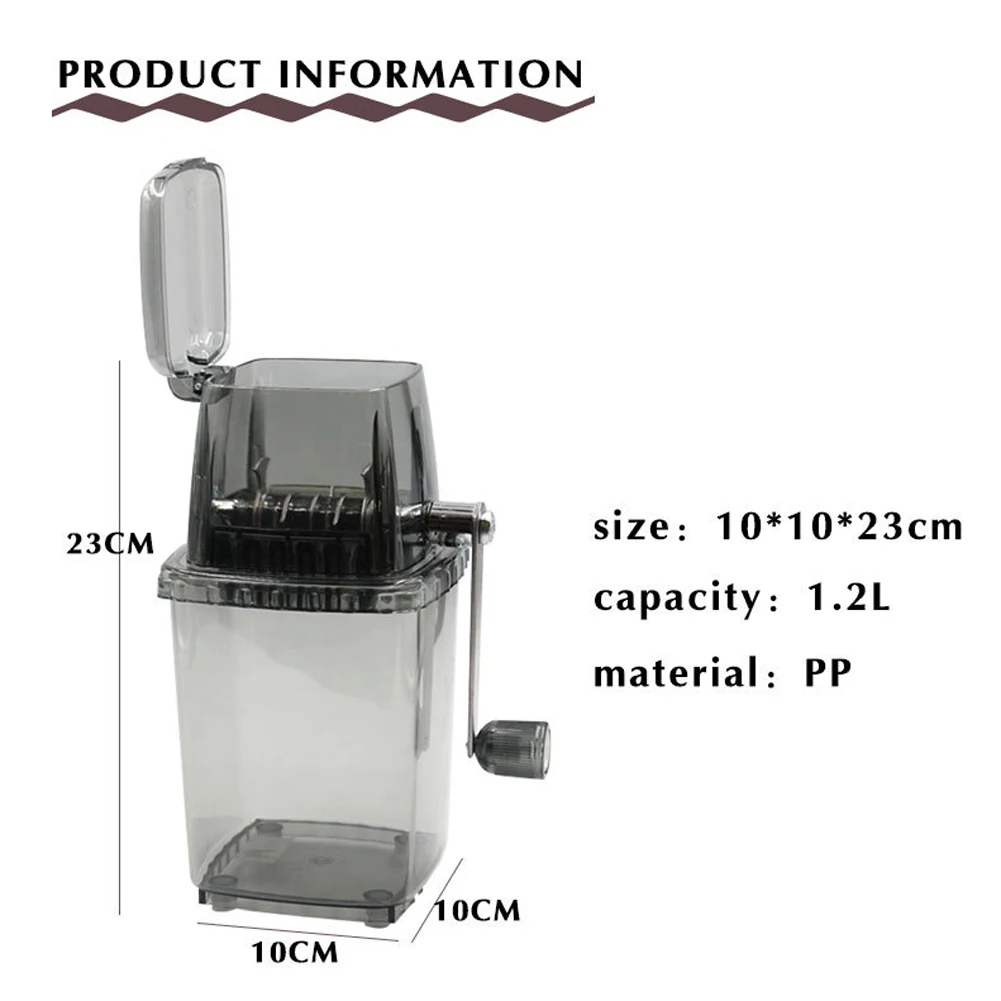 Fishing Bait Lure Crusher Grinder Manual Ice Crusher Multi