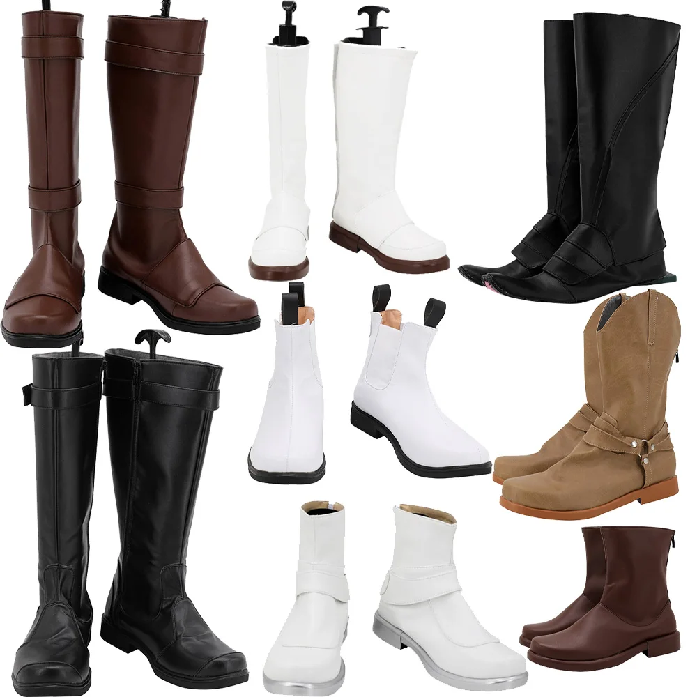 Halloween Trooper Cosplay Shoes cosplay shoes Movie Space Battle Footwear Party Costume