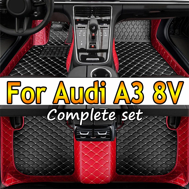 

Car Floor Mats For Audi A3 8V Sportback 2013~2019 with audi logo
