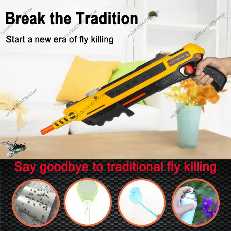 New Model Of Fly And Mosquito Gun 3.0 Children's Day Gift Salt Gun Shotgun Adult Toy Gun Mosquito And Fly Gun 4