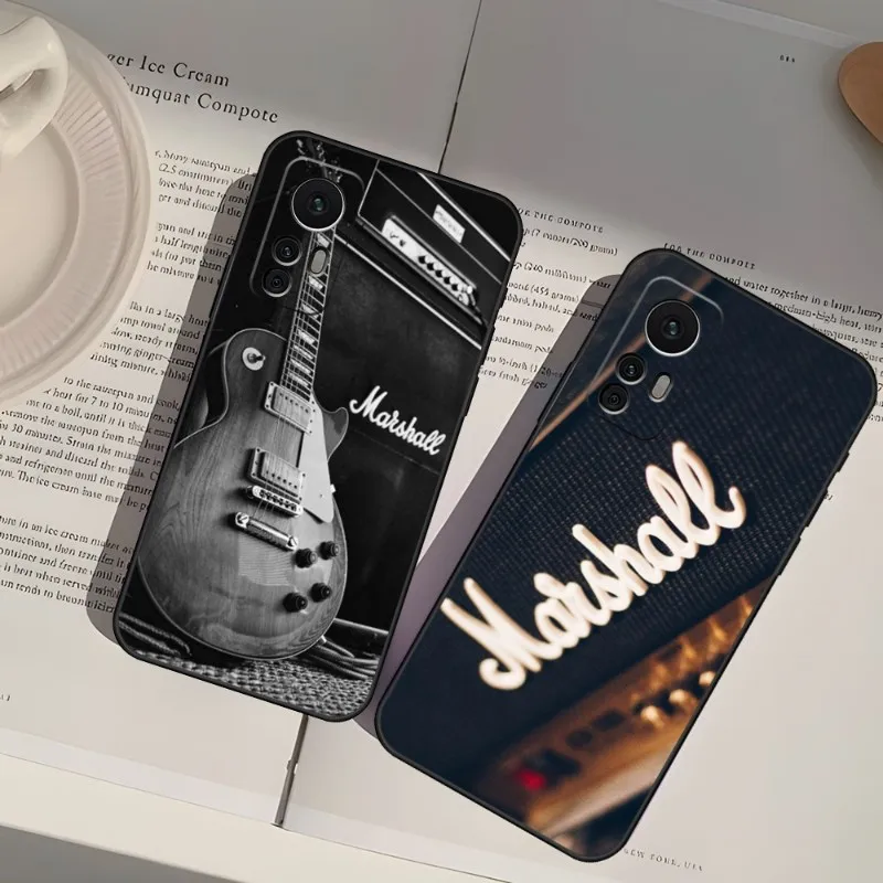 Custodia Per Telefono Musicale Per Chitarra Amp - Rock Band Per Xiaomi 13 12 11T 11 9 9T 8 9Se 11I Lite Ultra Note10 Poco F3 M3 Cover