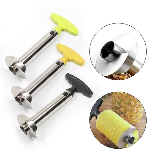 Pineapple slicer, peeler, cutter, Parer knife, stainless steel, kitchen fruit tools, cooking tools, kitchen accessories, peeler 2