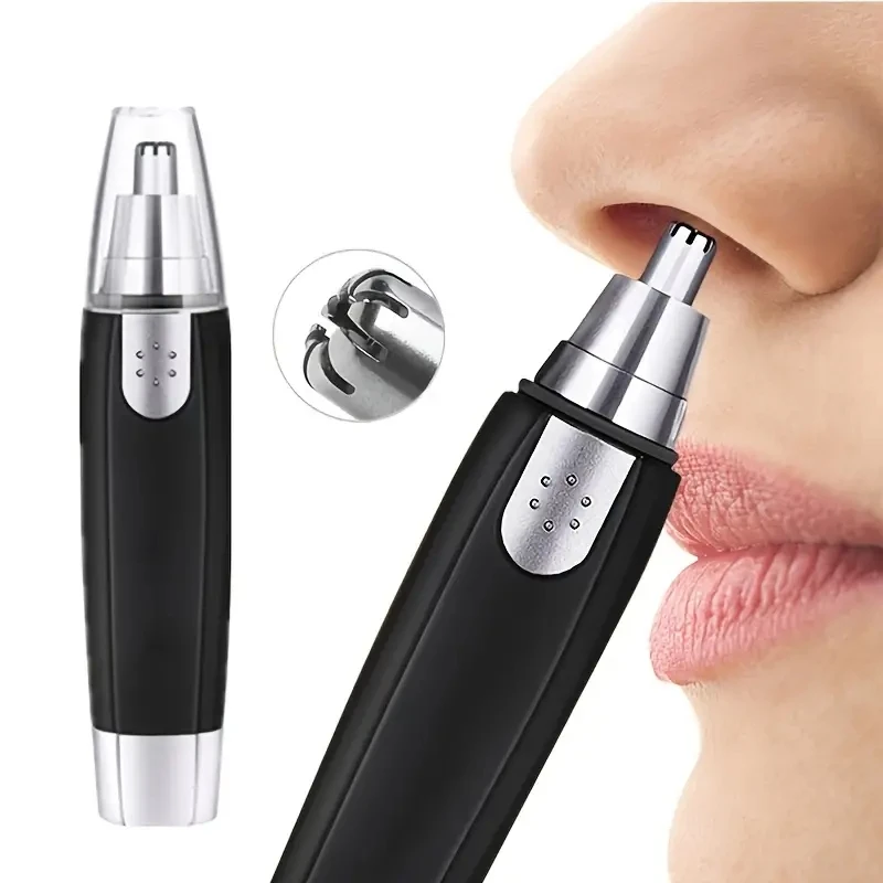 Nose And Ear Hair Trimmer Cordless For Painless Facial And Eyebrow Grooming Nose Ear Cleaning Trimmer Razor nose hair trimmer,electric nose hair trimmer,electric hair trimmer,ear hair trimmer,electric nose and ear trimmer