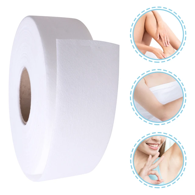 Wax Paper Roll 2.75 X 100 Yards, Non-Woven Wax Strips for Soft Wax, Waxing  Strips for Body and Facial Hair Removal, Salon Quality, Tear-Resistant