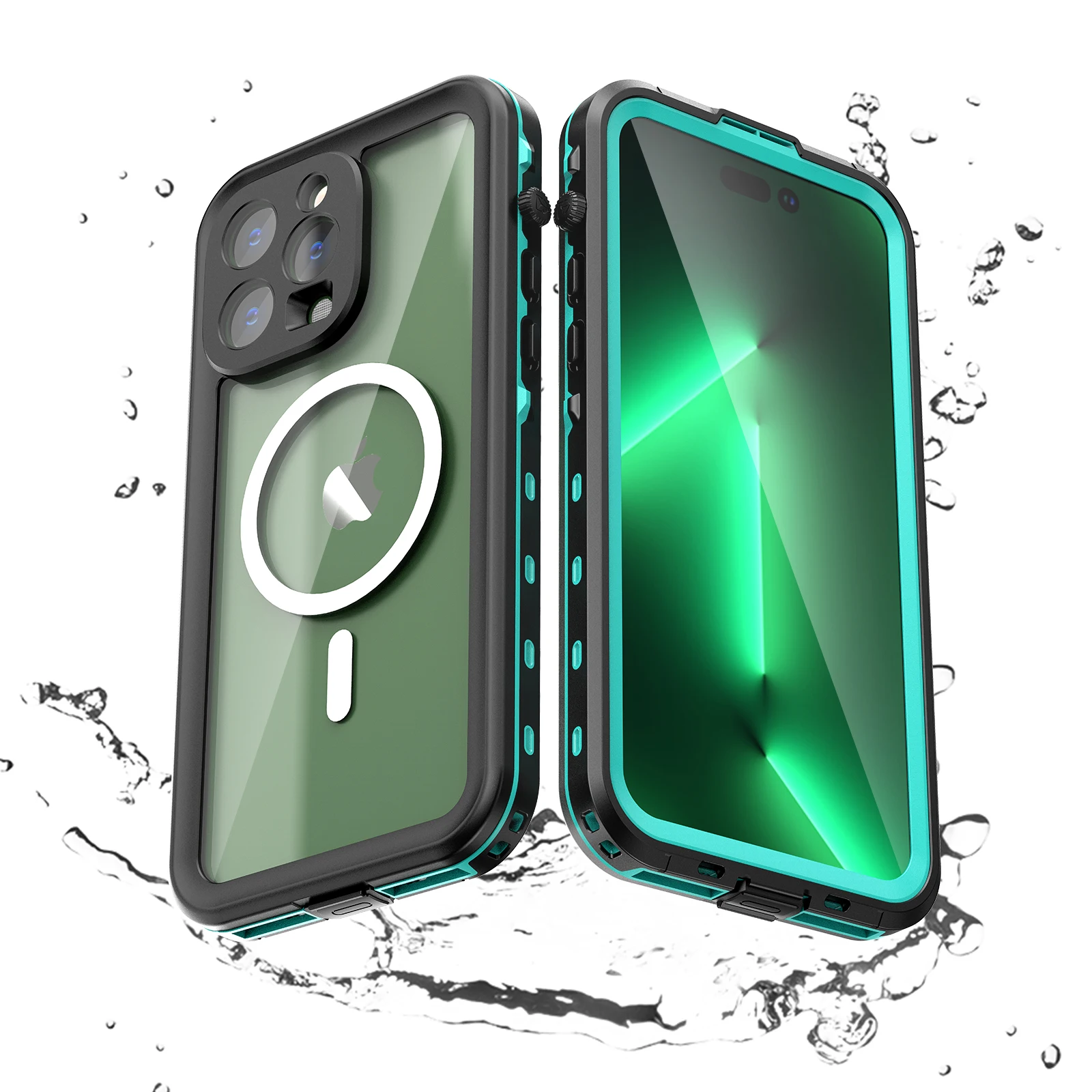 o iphone 14 pro max caso transparente