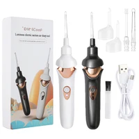 Electric Vacuum Ear Wax Remover Luminous Ear Pick Suction Device Ear Picking Spiral Ear Cleaning Tools For Children Kids Adults 1