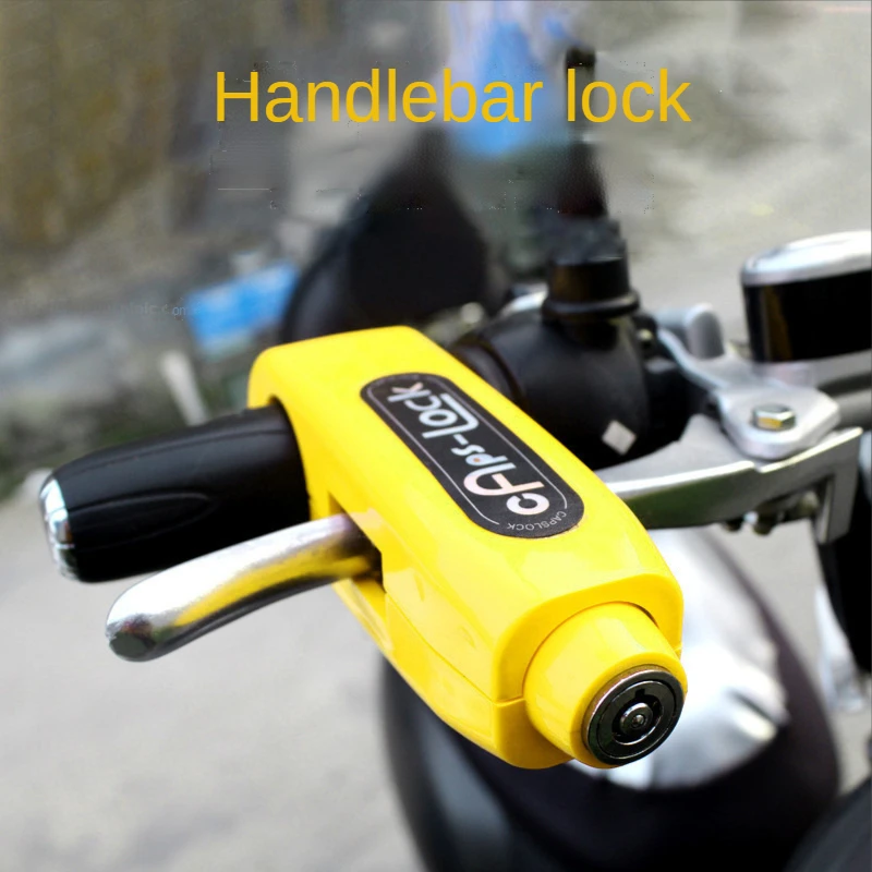 MotorcycleGripLockThrottleHandlebarAntitheftLockDurableBrake