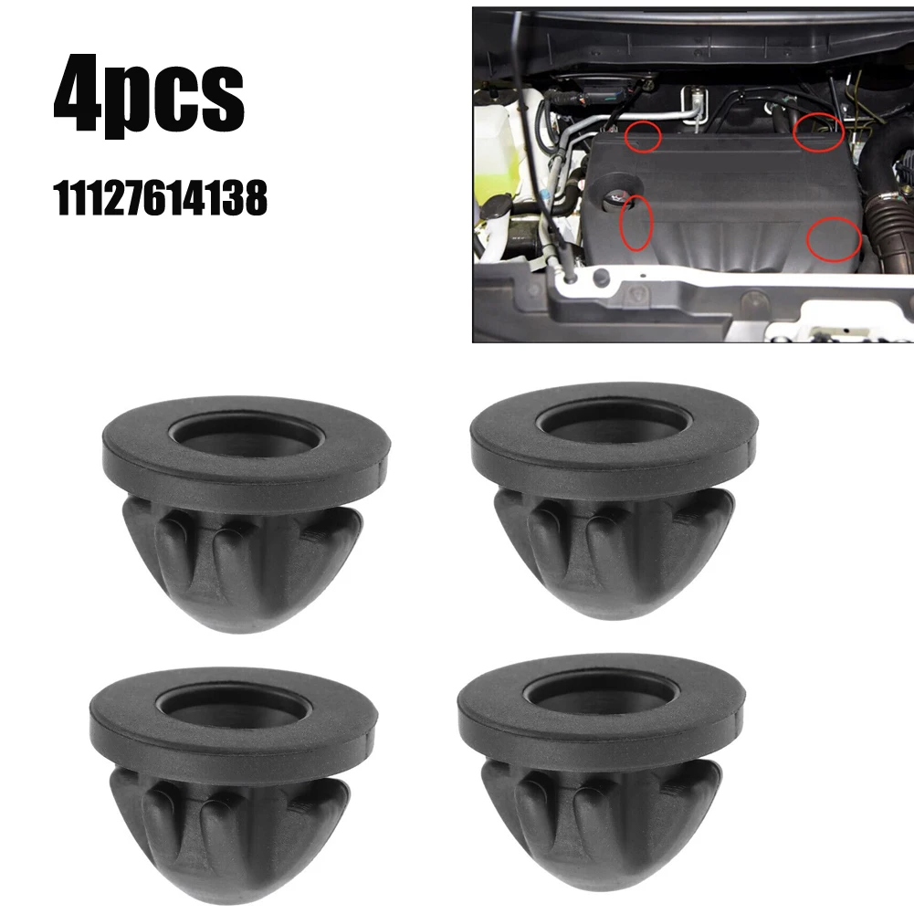 4Xengine Cover Trim Rubber Mount Grommet Bush Bump Stop 11127614138 Per Bmw Serie 1 E88 E82 F20 F20 Lci X4 Per Mini F56 F55