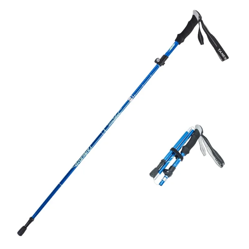 

Трость, Регулируемая складная выдвижная трость, Легкий гибкий вспомогательный инструмент для ходьбы Складная трость