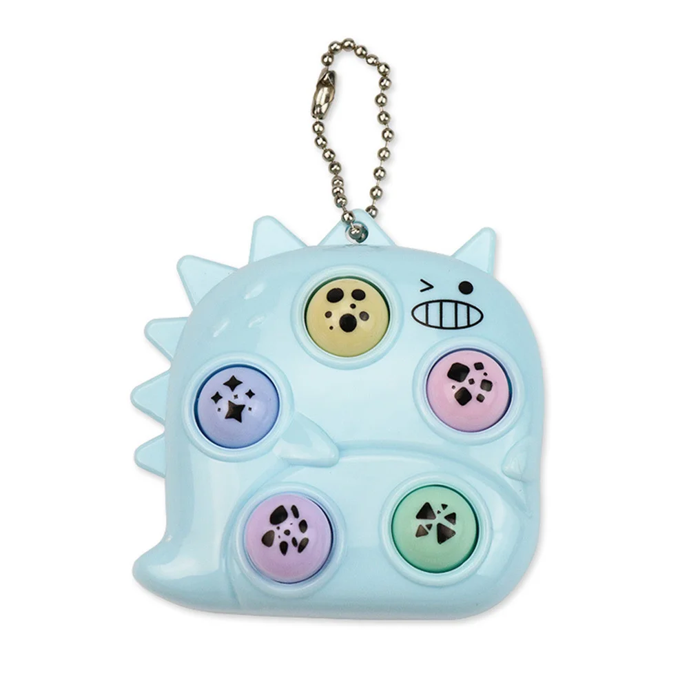 Hamster Mini Handheld Parent-child Interactive Keychain Hamster Game Machine Unzip Toys Decompression