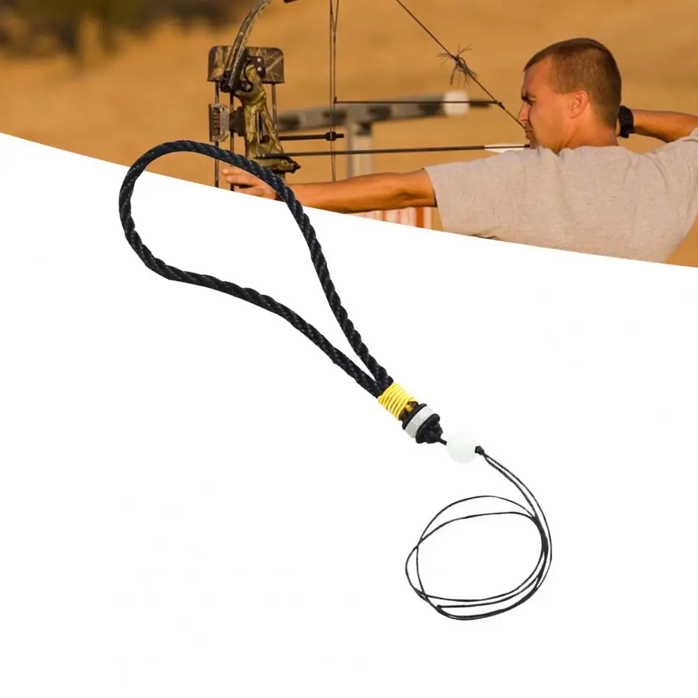 VintageGreatLightweightArcheryFingerSlingRecurveArcherWrist