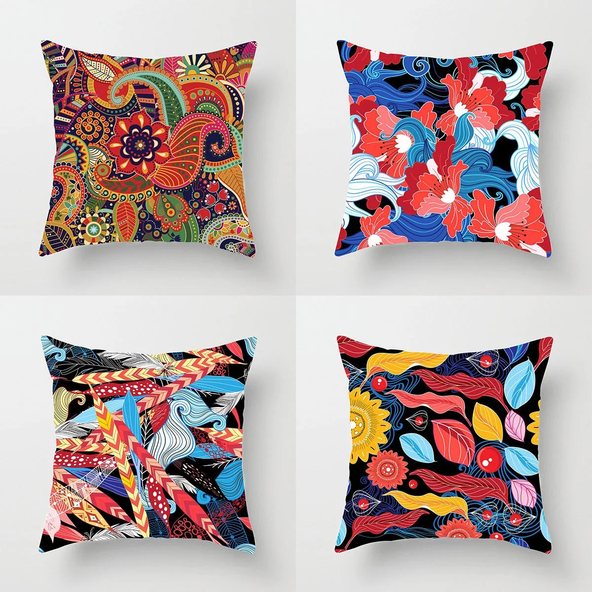 

Люксовый чехол для диванной подушки с цифровой печатью